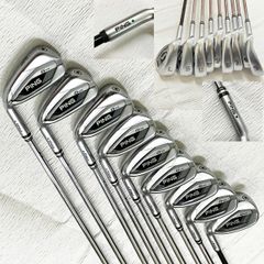 PING アイアン 9本セット レフティ G425 5~9,W,U,S,L 黒ドット 緑ドット FLEX S ピン 左利き ゴルフクラブ