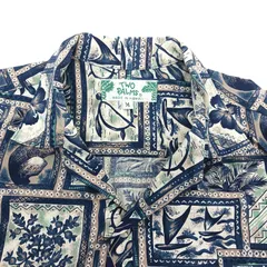 【美品】Two Palms　ワンピース 　シャツ 2点セット　ペアルック アロハアウトレット公式通販｜アロハ・ムームー・ハワイ雑貨