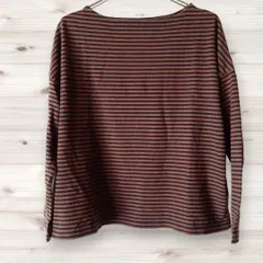 A0584 ナノユニバース nano universe Tシャツ 長袖 ロンT (F)