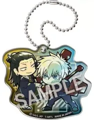 【中古】キーホルダー 五条悟＆夏油傑 「ぴた!でふぉめ 呪術廻戦 VS アクリルキーホルダー」