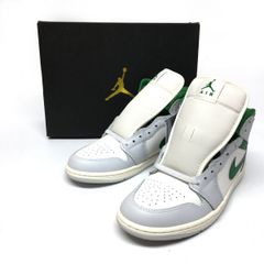 【新古品】 Nike ナイキ Air Jordan 1 Mid Summit White/Pure Platinum/Sail/Pine Green DQ8426-142 26.5cm 【津山店】