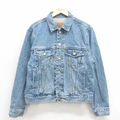 L/古着 ギャップ GAP 長袖 ジージャン メンズ コットン 紺 ネイビー デニム 25oct25 中古 アウター Gジャン ジャケット