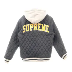 SUPREME (シュプリーム) 14AW × Champion Reversible Hooded Jacket リバーシブルフーデッドジ ジップアップジャケット ブラック