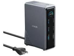 【新品・2営業日で発送】ANKER アンカー Anker Prime ドッキングステーション (14-in-1 Dual Display 160W) グレー(A83B65A1)