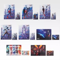 [중고] 상품 세트 전 8 종 세트 A4 클리어 파일 & 스티커 세트 [이치 반 쿠지 울트라 맨 제로 ~Beyond the STARS~] H상