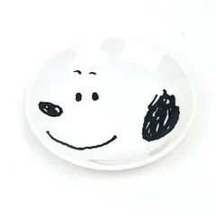 スヌーピー ミニプレートシンプルフェイス (スタンダード) 食器 日本製  SNOOPY