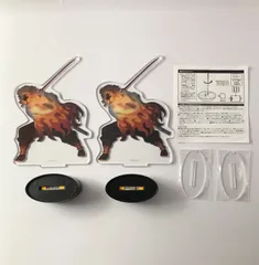 【まとめ売り】 鬼滅の刃 煉獄杏寿郎 光る心を燃やせ アクリルスタンド Blu-ray購入特典 2点セット