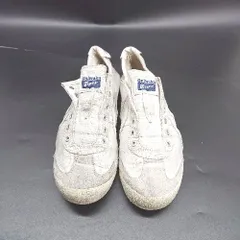 ◇ Θ Onitsuka Tiger オニツカタイガー スリッポン スニーカー サイズ25.0 ホワイト メンズ E  【1504240020532】