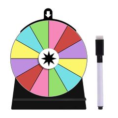 SALUDABLE ルーレット おみくじ器 抽選機 ゲーム 卓上 床置き 回転 パーティー イベント (Aタイプ)