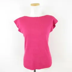 ロペピクニック ROPE Picnic ニット フレンチスリーブ ピンク F *A221