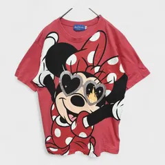 【訳アリ】【Disney RESORT】『ミニーちゃんロゴTシャツ』[半袖シャツ] ピンク系 (S) 商品A1933 管理B