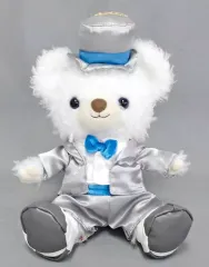 【中古】ぬいぐるみ ホイップ(トップハット) 7周年記念 ぬいぐるみ(S) 「UniBEARsity」 ディズニーストア限定 