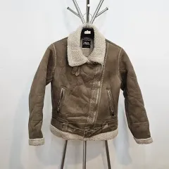 ZARA(ザラ) ムートン ジャケット L ー XL