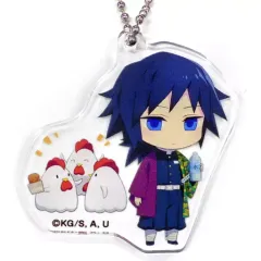 【中古】雑貨 冨岡義勇 「鬼滅の刃×ローソン アクリルキーホルダー」