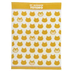 となりのトトロ キッズタオルケット お昼寝ケット ネコバスシルエット スタジオジブリ 丸眞 子供用夏用寝具 キッズタオル キャラクター グッズ 
