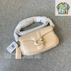 COACH ピロータビーショルダーバッグ C3880 クリーム色