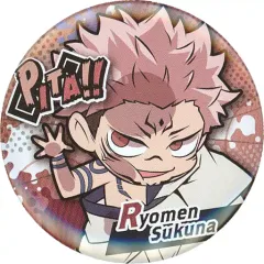 【中古】バッジ・ピンズ 両面宿儺 「ぴた!でふぉめ 呪術廻戦 缶バッジ」