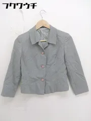 ◇ ROPE' ロペ 3B シングル 七分袖 テーラード ジャケット サイズ9AT グレー系 レディース  【中古】 【1112020010507】