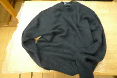 UNIQLO U ユニクロ モヘヤニット セーター メンズ Mサイズ ダークネイビー 秋冬 管理PM1014(fk6)