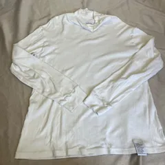 CITERA シテラ　メンズ　日本製　コットン　白　Lサイズ　ロンT タートルネック　ロングスリーブ　長袖