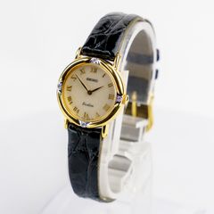SEIKO セイコー Exceline レディース クォーツ 4石 1990年代 1607
