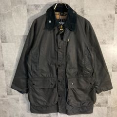 英国製 Barbour バブアー オイルドジャケット BORDER ネイビー