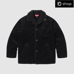 Supreme シュプリーム Kindermann Uncut Corduroy Car Coat Black
