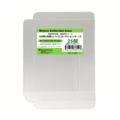 新品 3Aカンパニー ゲームボーイ用 レトロコレクションケース Mサイズ（初期用） 25枚 GBソフト用 保護ケース RCC-MGBCASE-5P-5SET