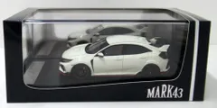 ポストホビー 1/43 MARK43 Honda CIVIC Type R (FK8) Championship White PM4391RW