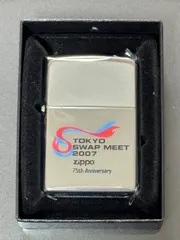 zippo 東京 スワップミート 限定300個 75周年記念 2007年製 絶版/ヴィンテージ Zippo ジッポー 中古 1999年製造1999年 TOKYO