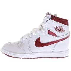 NIKE (ナイキ) AIR JORDAN 1 HIGH 85 METALLIC BURGUNDY BQ4422-161 エアジョーダン1 ハイカットスニーカー85 メタリックバーガンディ US9/27.0cm