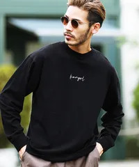 新品 未使用 KANGOL(カンゴール)KANGOL別注ヘビーウェイトロンT 210948 ブラックC