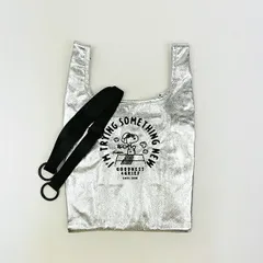 スヌーピー 2WAYショルダーバッグ シルバー PEANUTS 75th ROOTOTE ルートート コラボ SNOOPY