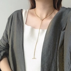 simple gold chain necklace