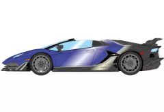 【中古】ミニカー 1/18 Lamborghini Aventador SVJ Roadster 2020 Ad Personam 2 tone paint(ヴィオラヘスティア/グリジオリンクス) [EML079C]