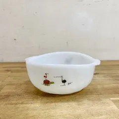 FireKing ファイヤーキング B.C.コミック シリアルボウル スープボウル チリボウル ヴィンテージ アメリカ ミルクガラス 食器 【B4369】