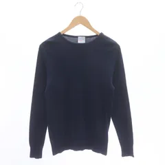 ルトロワ Letroyes コットンクルーネックニット セーター 長袖 コットン S 紺 ネイビー /NR ■OSのサムネイル