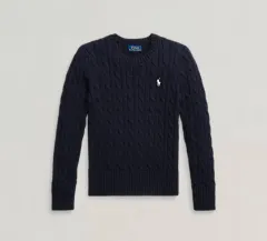 ポロ Ralph Lauren(ラルフローレン) ネイビー ケーブル ニット タグ付き 新品