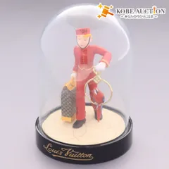 ルイヴィトン ノベルティ ページボーイ ガラスドーム 置物 インテリア LOUIS VUITTON ルイヴィトン ノベルティ 置物 ポーター ドーム