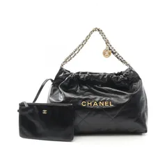シャネル CHANEL ショルダーバッグ マトラッセ シャネル22 スモール AS3260 ブラック ラムスキン（羊革） CHANEL22 マトラッセ チェーンショルダー レディース Used Aのサムネイル