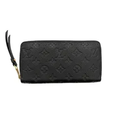 ♪3354 ルイヴィトン 長財布 ジッピーウォレット M61864 モノグラム アンプラント LV ノワール LOUIS VUITTON