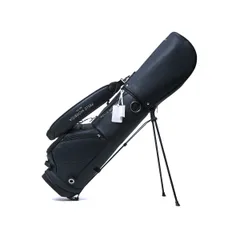 F0623S 未使用品 PELLE MORBIDA キャディバッグ ブラック 新品 未使用 PELLE MORBIDA スタンドキャディバッグ ショルダー