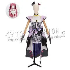 【美品・未使用新品】キミとアイドルプリキュア メロロン Meroron キュアキッス Cure Kiss コスプレ衣装 ウィッグ cosplay コスチューム ハロウィン クリスマスA1015