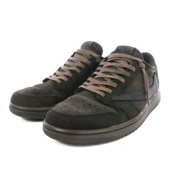 ナイキ NIKE トラビススコット Travis Scott  Air Jordan 1 Low OG SP Velvet Brown and Dark Mocha エアジョーダン1 ロー US9.5 27.5㎝ ベルベットブラウン DM7866-202