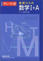 新課程　チャート式　基礎からの数学I+A