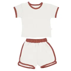 ☆ グレー ☆ 80cm ☆ セットアップ ベビー服 子供服 ベビー服 夏服 セットアップ ルームウェア 子供 こども 赤ちゃん キッズ 上下セット 半袖 男の子 女の子 Tシャツ ズボン ショートパンツ 運動着 パジャマ シンプル カジュアル スポーツ