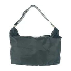 美品 PRADA プラダ ハンドバッグ ワンショルダーバッグ BR0414 ブラック ナイロン レザー レディース 三角ロゴプレート