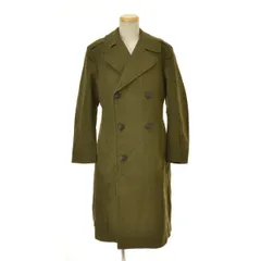 【USMARINECORPSUSMC】70s OVERCOAT MAN'S SERGE GREEN ダブルウールコートのサムネイル