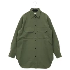 JIL SANDER (ジルサンダー) 22SS ウール スナップボタン ジャケット JSMU600828 MU20200021 カーキのサムネイル
