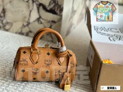 【今日特価】MCM エムシーエム ミニナノ ピローバッグ シリーズ 柔らかいレザーと多様な持ち方に対応する可愛らしいデザイン-WTO輸入2